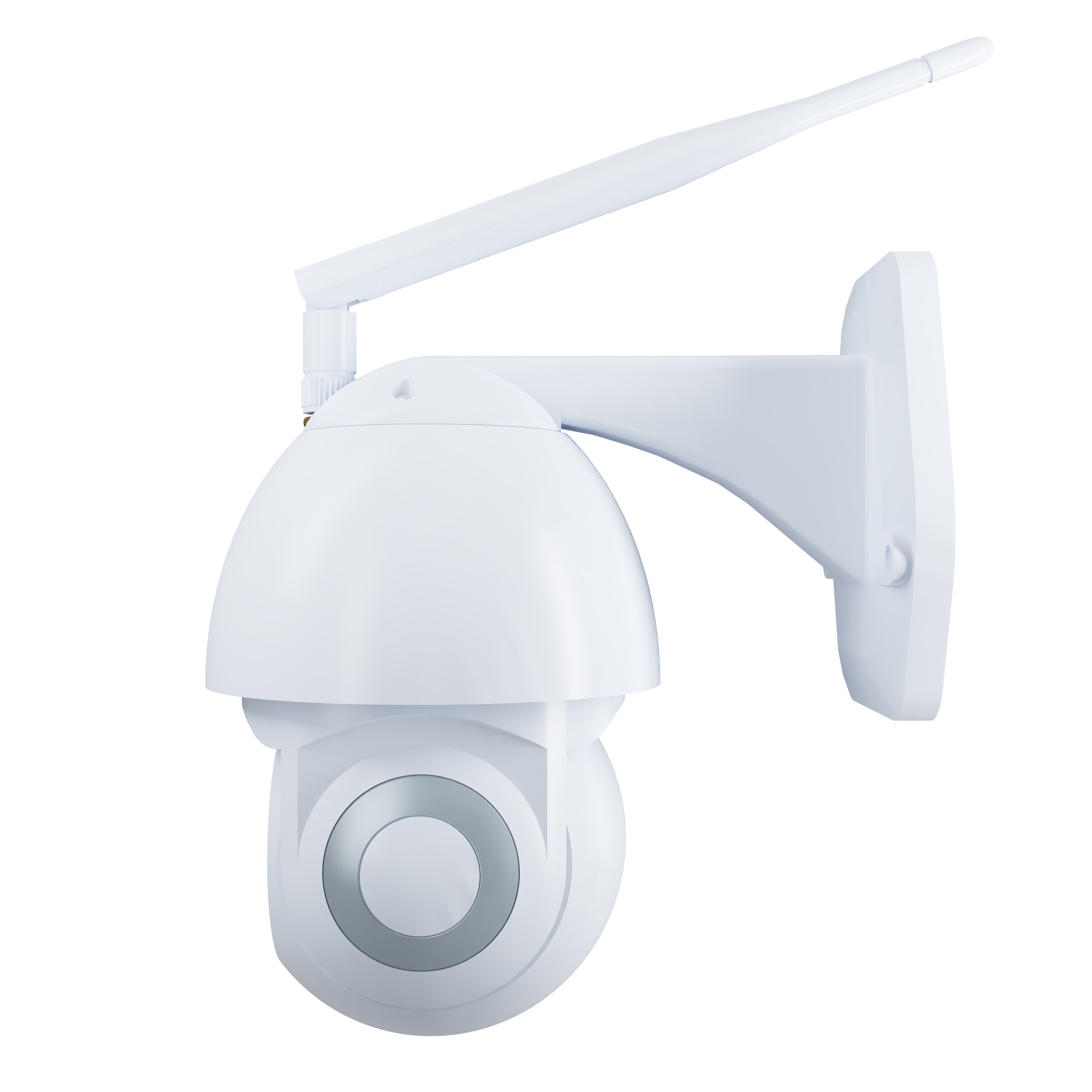Looki Beveiligingscamera voor Buiten - Full HD - 360PRO - met 32GB SD-kaart & Cloud - WIFI IP camera - met Nachtzicht - Wit