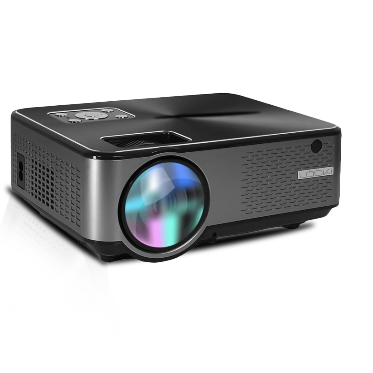 Looki Beamer X - Full-HD 6500 Lumen Mini Projector (Zwart)